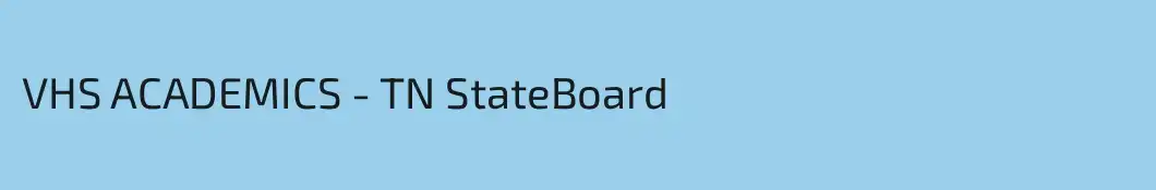 VHS ACADEMICS - TN StateBoard